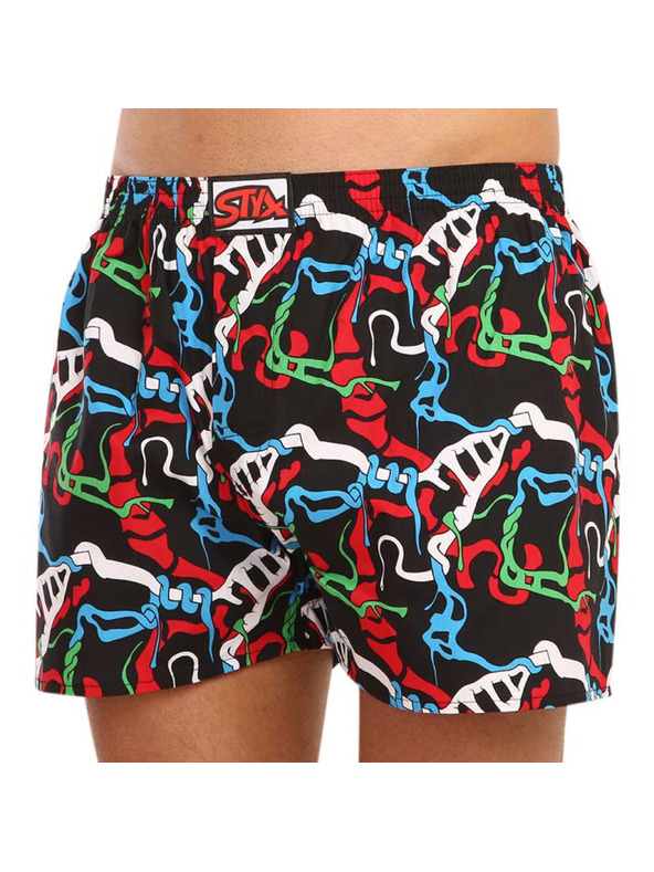 Styx Pánské trenky Styx art klasická guma jungle