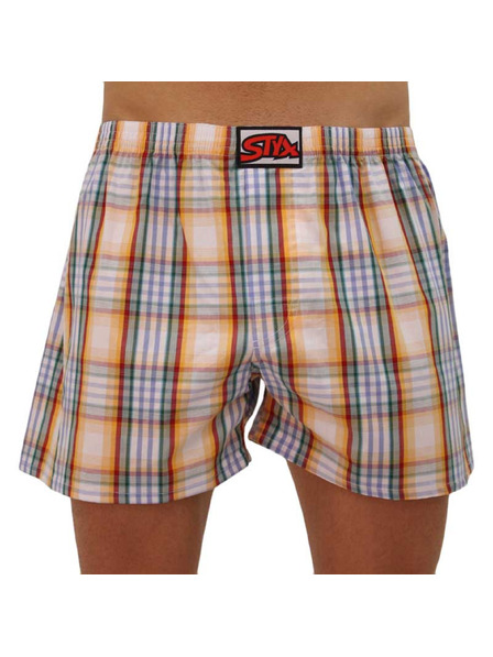 Styx Pánské trenky Styx klasická guma vícebarevné