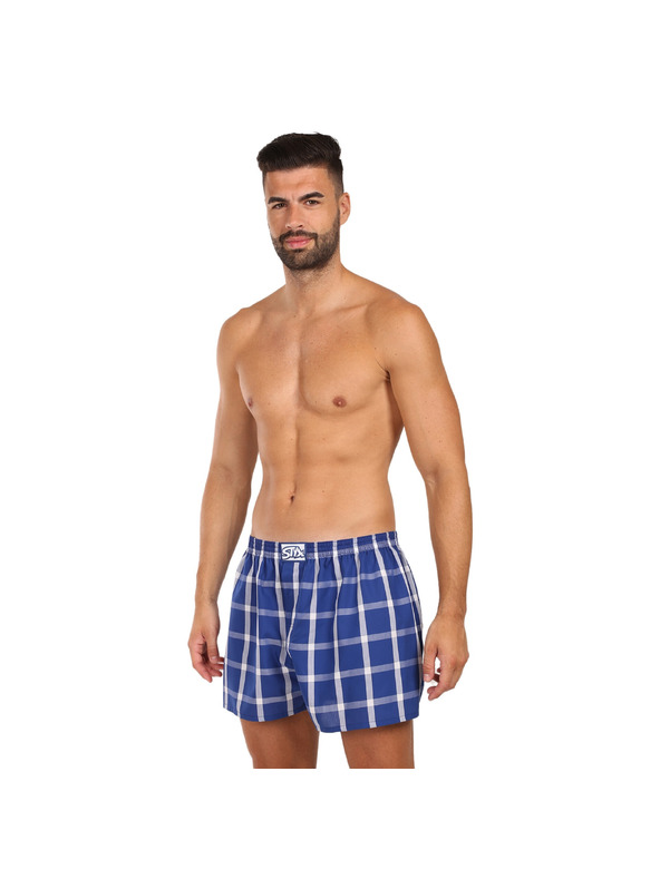 Styx Pánské trenky Styx klasická guma vícebarevné