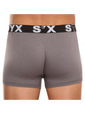 Styx Pánské boxerky Styx sportovní guma tmavě šedé