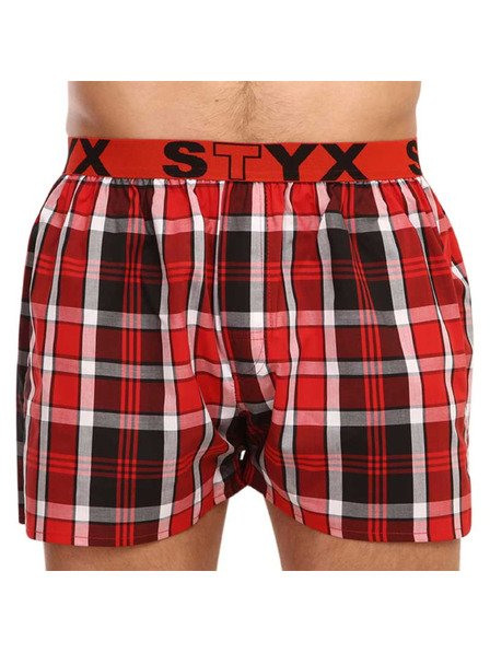 Styx Pánské trenky Styx sportovní guma vícebarevné