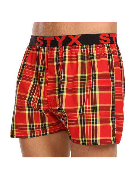 Styx Pánské trenky Styx sportovní guma vícebarevné