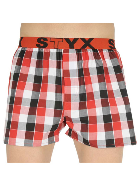 Styx Pánské trenky Styx sportovní guma vícebarevné