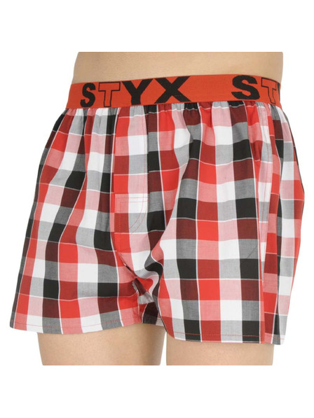 Styx Pánské trenky Styx sportovní guma vícebarevné