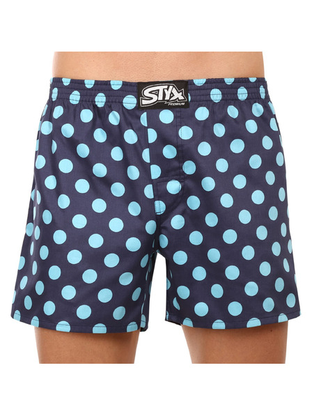 Styx Pánské trenky Styx premium art klasická guma puntíky