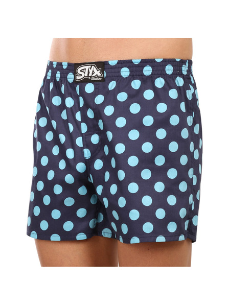 Styx Pánské trenky Styx premium art klasická guma puntíky