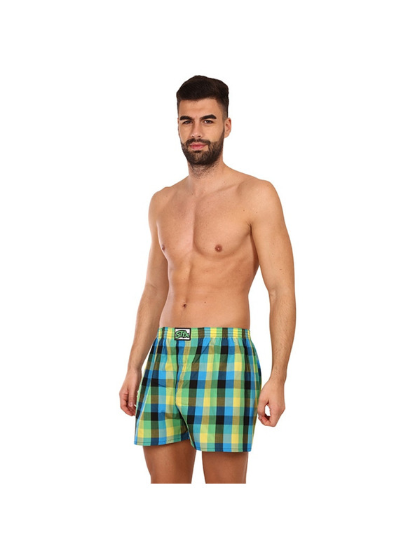 Styx Pánské trenky Styx klasická guma vícebarevné