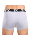 Styx Pánské boxerky Styx sportovní guma světle šedé