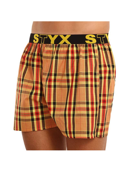 Styx Pánské trenky Styx sportovní guma vícebarevné