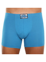 Styx Pánské boxerky Styx long klasická guma modré