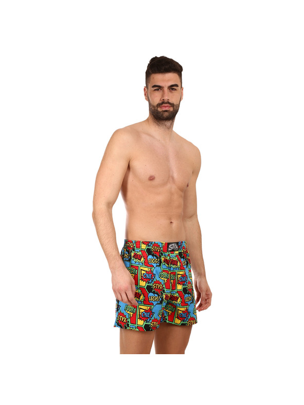 Styx Pánské trenky Styx premium art klasická guma boom
