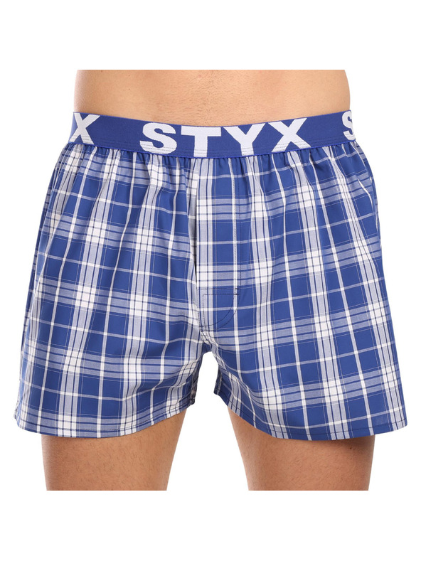 Styx Sada tří - pánské trenky Styx sportovní guma vícebarevné