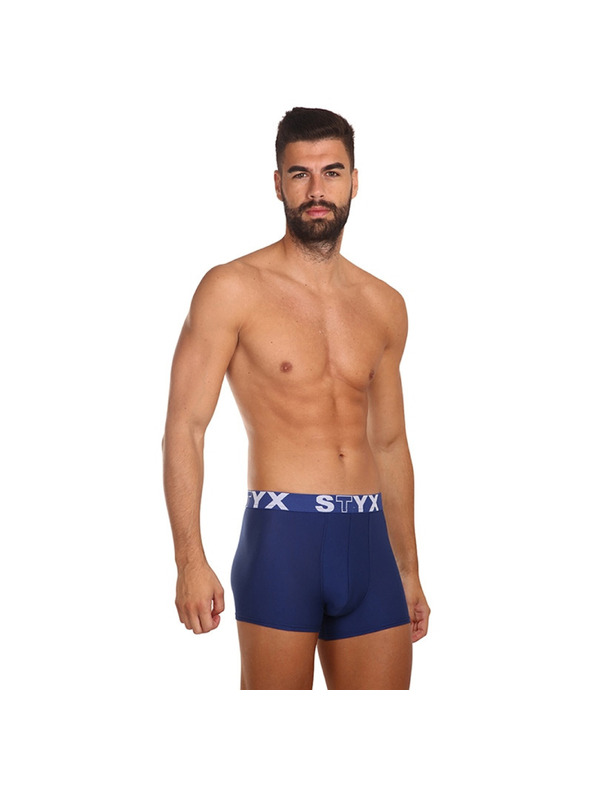 Styx Pánské boxerky Styx sportovní guma tmavě modré