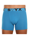 Styx Sada tří - pánské boxerky Styx long sportovní guma vícebarevné