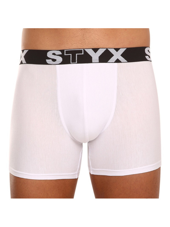 Styx Sada tří - pánské boxerky Styx long sportovní guma vícebarevné