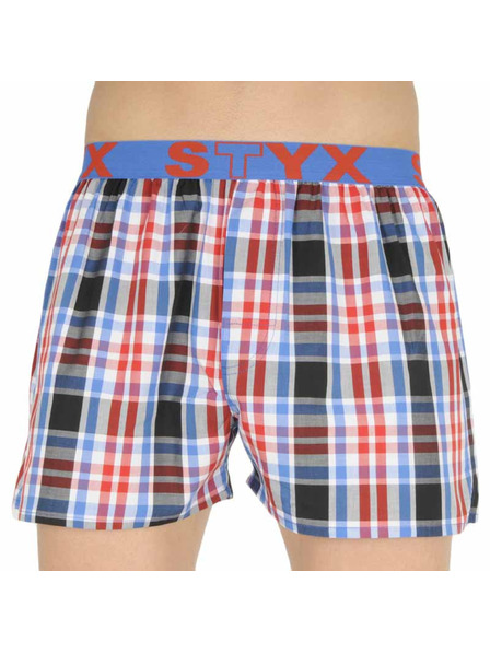 Styx Pánské trenky Styx sportovní guma vícebarevné