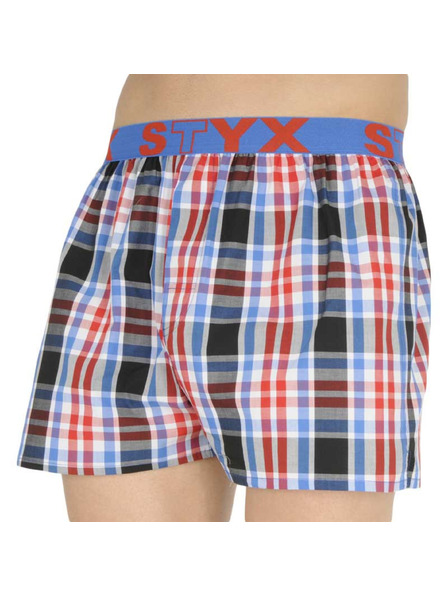Styx Pánské trenky Styx sportovní guma vícebarevné
