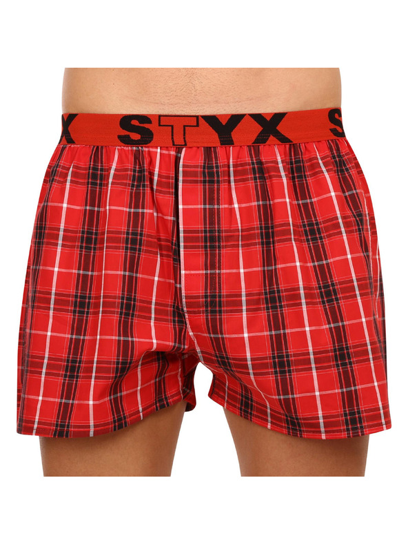 Styx Pánské trenky Styx sportovní guma vícebarevné