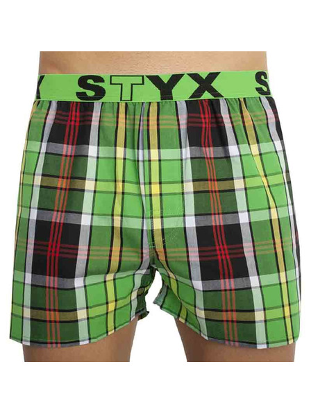 Styx Pánské trenky Styx sportovní guma vícebarevné