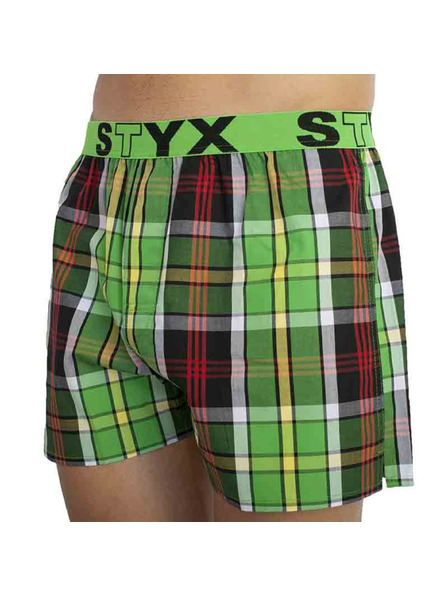 Styx Pánské trenky Styx sportovní guma vícebarevné