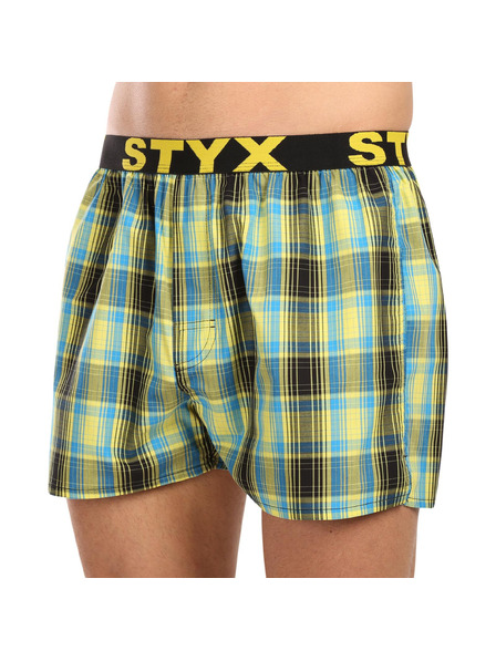 Styx Pánské trenky Styx sportovní guma vícebarevné