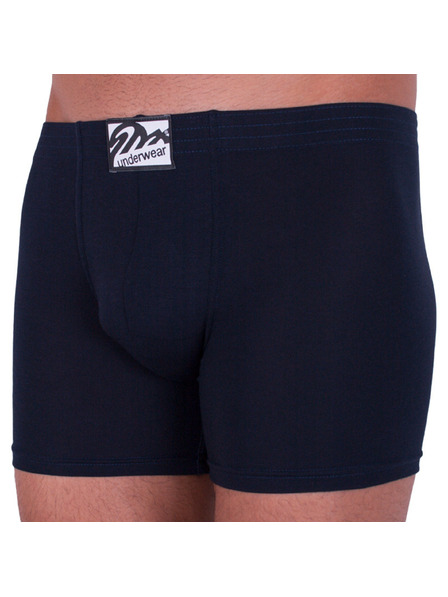 Styx Pánské boxerky Styx long klasická guma tmavě modré