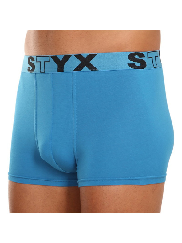Styx Sada tří - pánské boxerky Styx sportovní guma vícebarevné