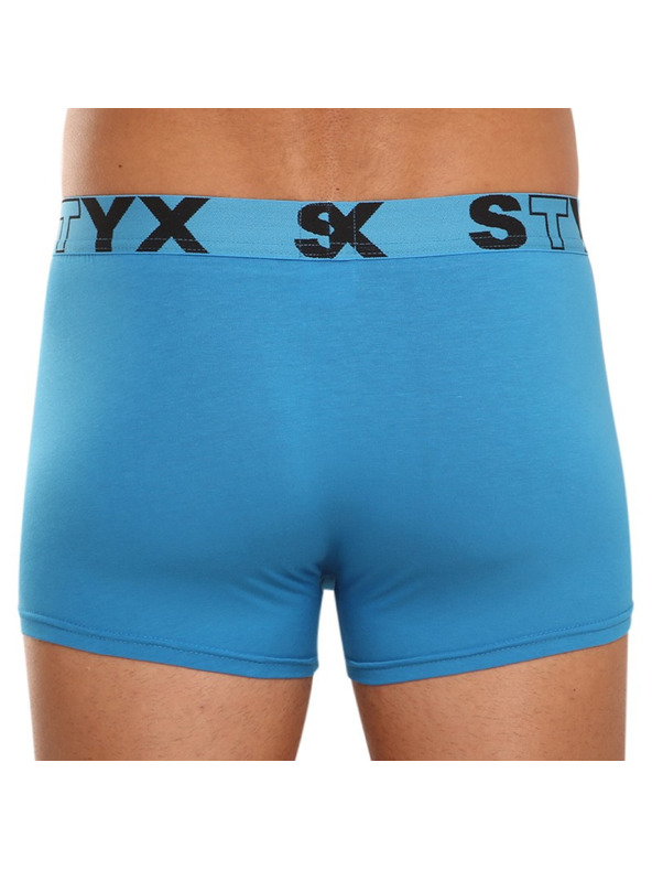 Styx Sada tří - pánské boxerky Styx sportovní guma vícebarevné