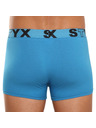 Styx Sada tří - pánské boxerky Styx sportovní guma vícebarevné