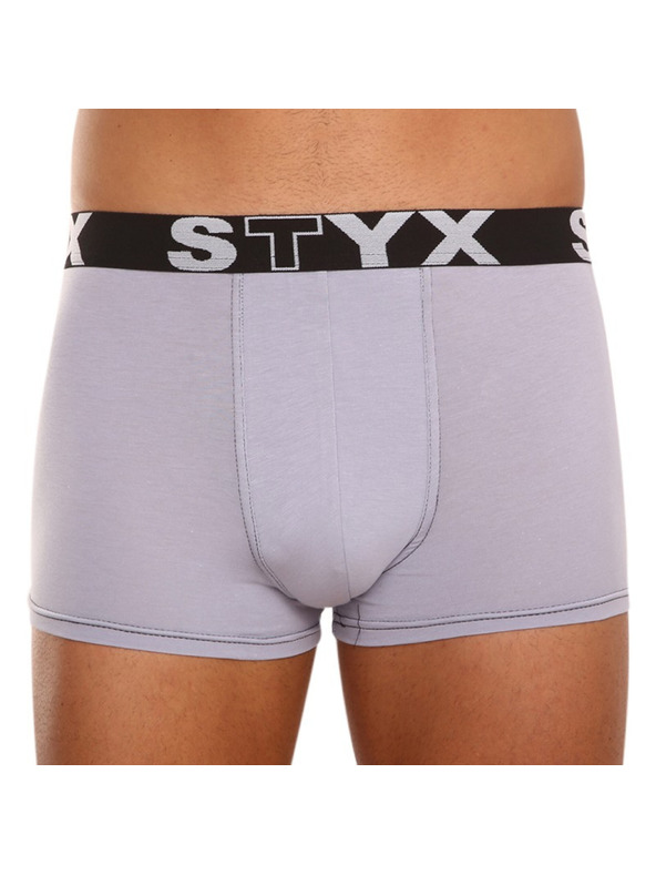 Styx Sada tří - pánské boxerky Styx sportovní guma vícebarevné