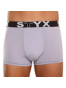 Styx Sada tří - pánské boxerky Styx sportovní guma vícebarevné