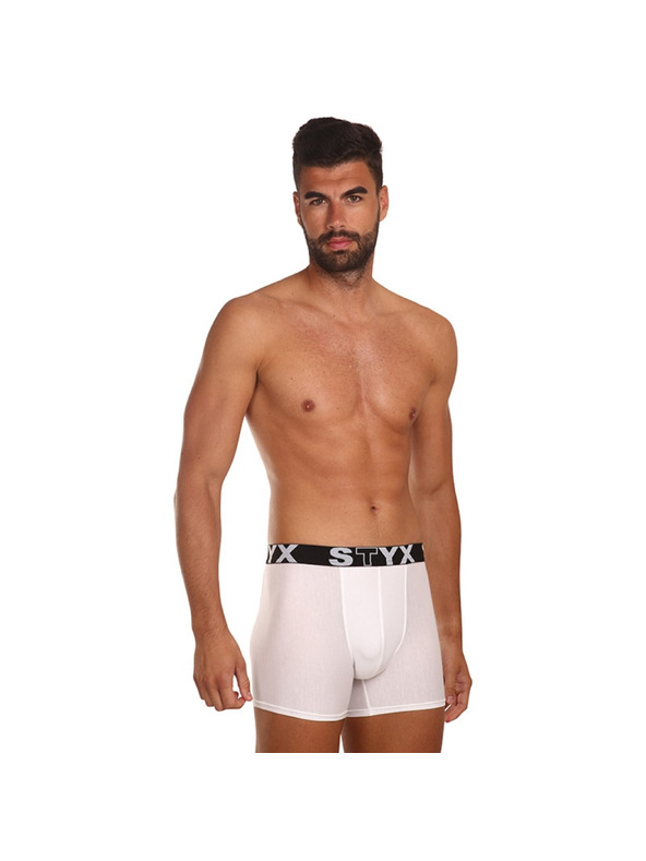 Styx Sada tří - pánské boxerky Styx long sportovní guma