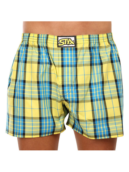 Styx Pánské trenky Styx klasická guma vícebarevné