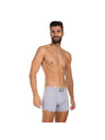 Styx Pánské boxerky Styx long klasická guma světle šedé
