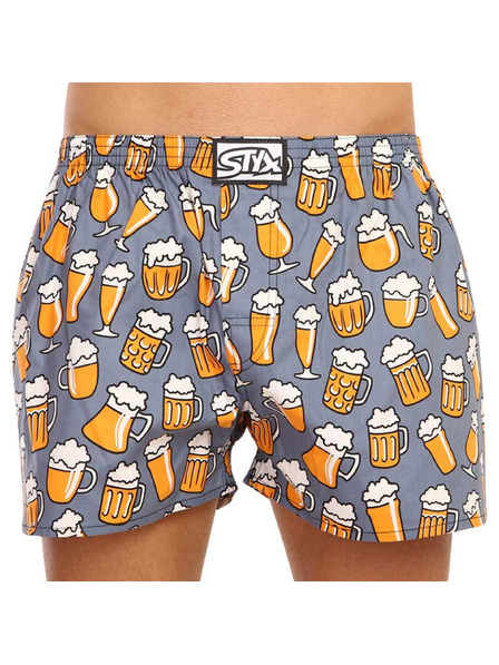Styx Pánské trenky Styx art klasická guma pivo