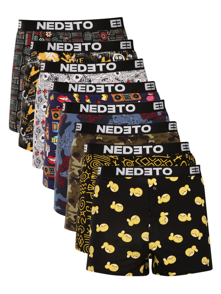 Nedeto Sada osmi - pánské trenky Nedeto vícebarevné
