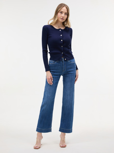 Orsay Modré dámské wide leg džíny ORSAY
