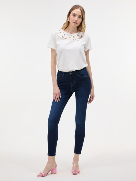 Orsay Tmavě modré dámské skinny džíny fit ORSAY
