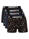 Nedeto Sada čtyř - pánské boxerky Nedeto vícebarevné
