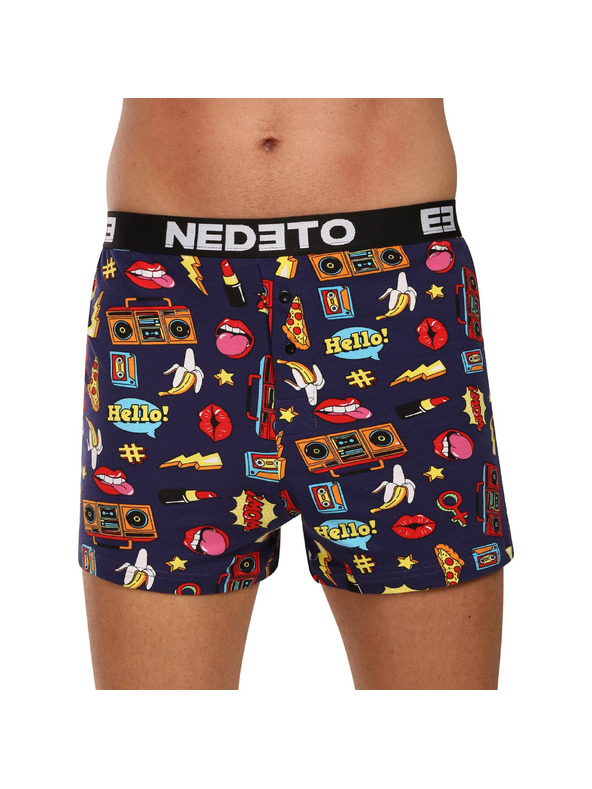 Nedeto Sada čtyř - pánské trenky Nedeto vícebarevné