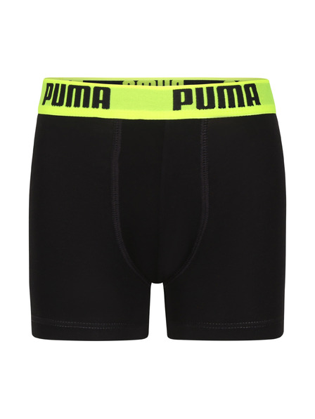 Puma Sada čtyř - chlapecké boxerky Puma černé