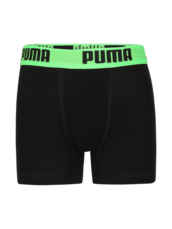 Puma Sada čtyř - chlapecké boxerky Puma černé