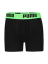 Puma Sada čtyř - chlapecké boxerky Puma černé