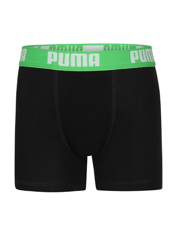 Puma Sada čtyř - chlapecké boxerky Puma černé