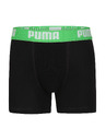 Puma Sada čtyř - chlapecké boxerky Puma černé