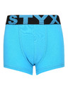 Styx Sada tří - dětské boxerky Styx sportovní guma vícebarevné
