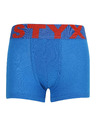 Styx Sada tří - dětské boxerky Styx sportovní guma vícebarevné