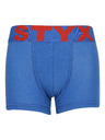 Styx Dětské boxerky Styx sportovní guma modré