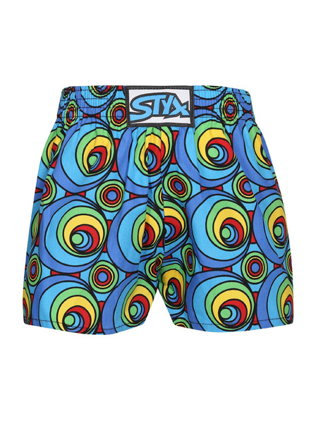 Styx Dětské trenky Styx art klasická guma kruhy