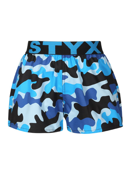 Styx Sada tří - dětské trenky Styx art sportovní guma vícebarevné